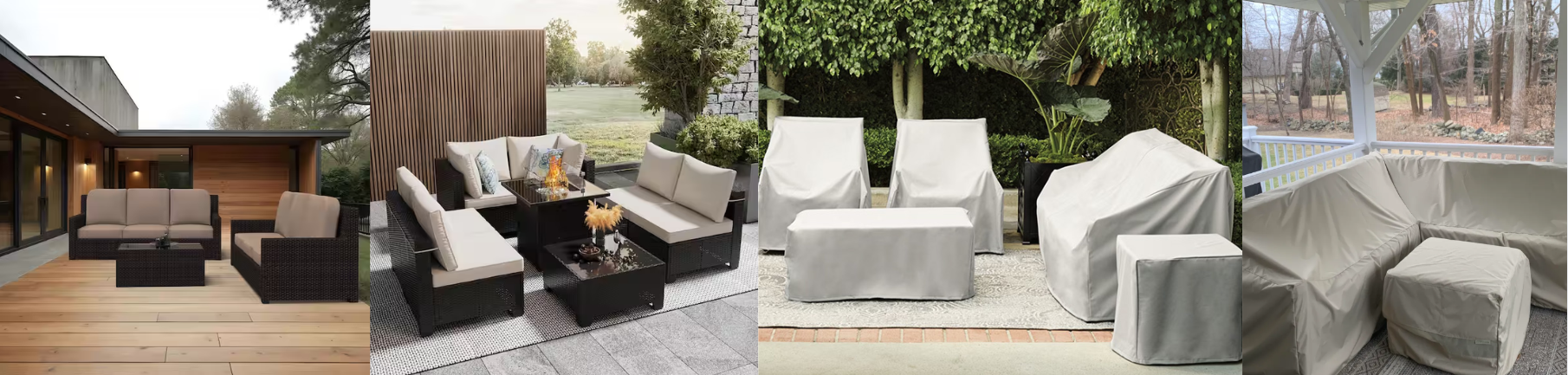 Waterproof Patio Furniture Covers for Outdoor Care